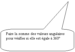 Rectangle � coins arrondis: Faire la somme des valeurs angulaires  pour v�rifier si elle est �gale � 360� 